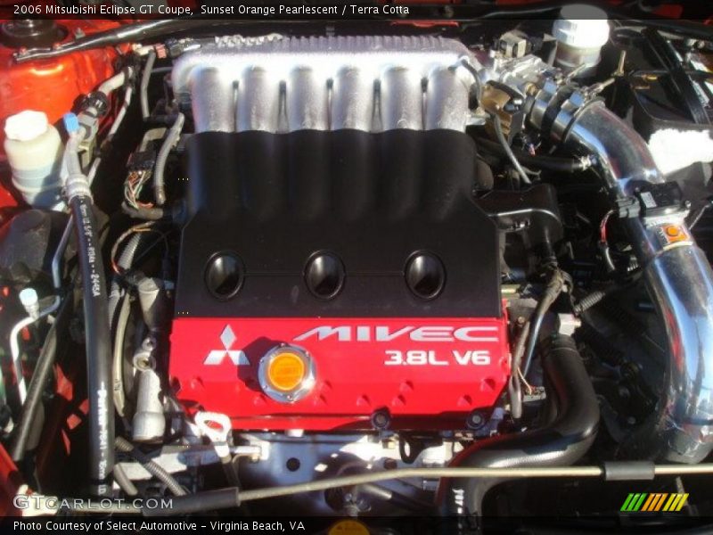  2006 Eclipse GT Coupe Engine - 3.8 Liter SOHC 24 Valve MIVEC V6