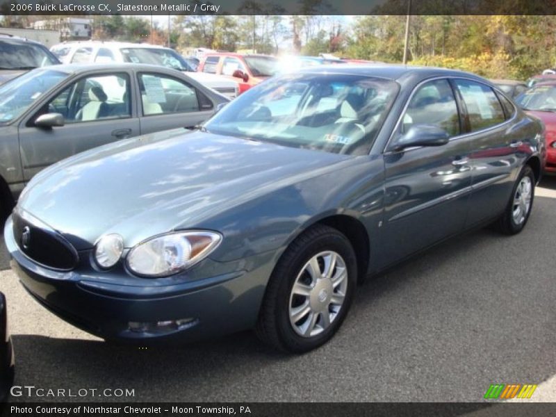 Slatestone Metallic / Gray 2006 Buick LaCrosse CX