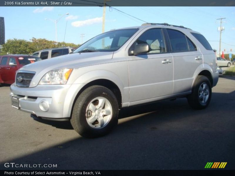 Silver / Gray 2006 Kia Sorento LX 4x4