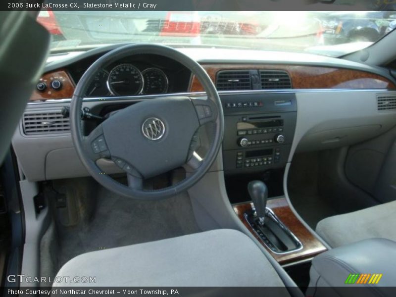Slatestone Metallic / Gray 2006 Buick LaCrosse CX