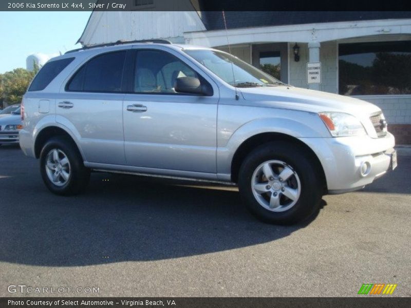 Silver / Gray 2006 Kia Sorento LX 4x4