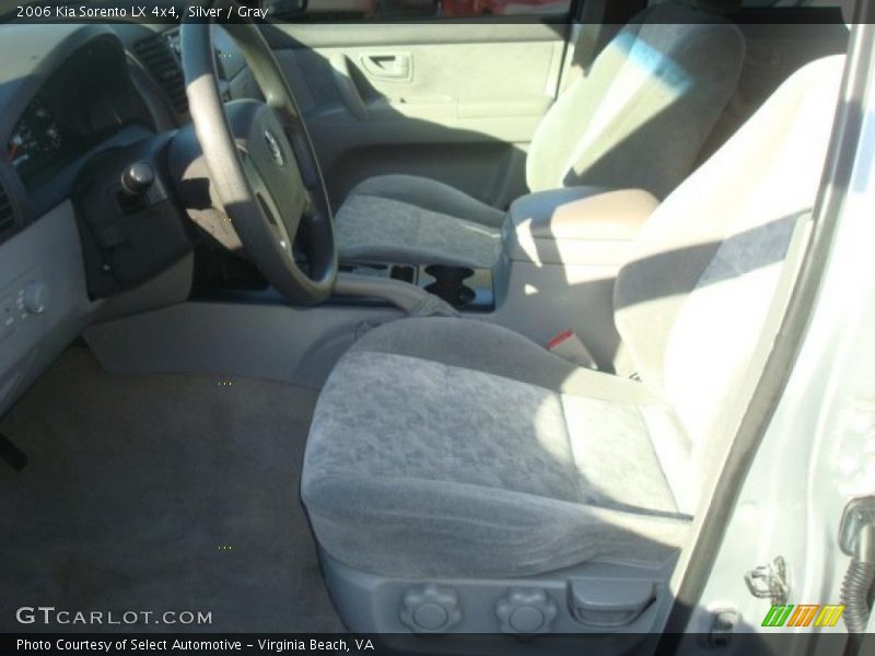 Silver / Gray 2006 Kia Sorento LX 4x4