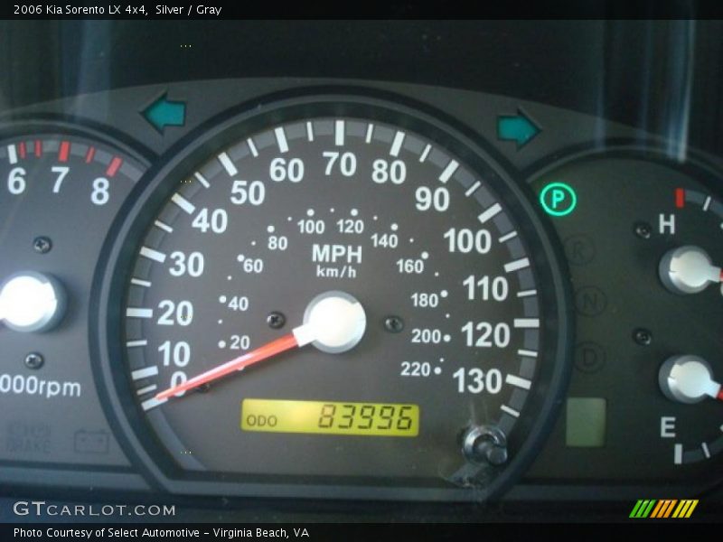 Silver / Gray 2006 Kia Sorento LX 4x4