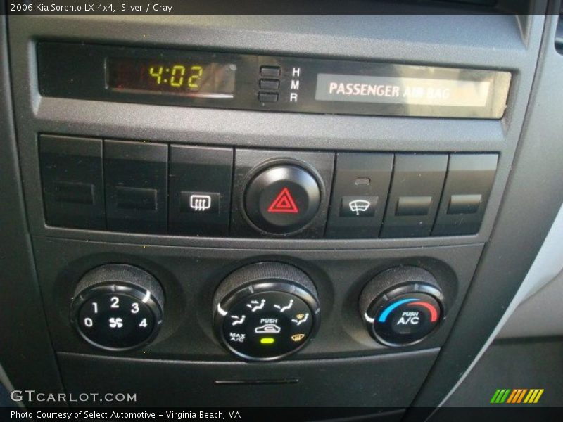 Silver / Gray 2006 Kia Sorento LX 4x4