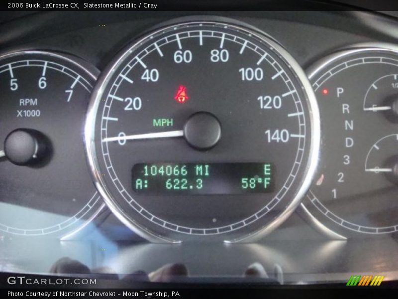 Slatestone Metallic / Gray 2006 Buick LaCrosse CX