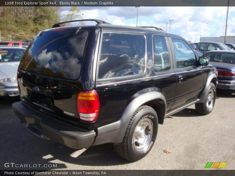 Ebony Black / Medium Graphite 1998 Ford Explorer Sport 4x4