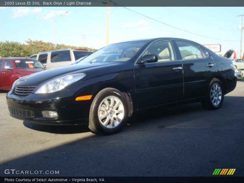Black Onyx / Light Charcoal 2003 Lexus ES 300