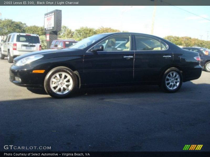Black Onyx / Light Charcoal 2003 Lexus ES 300