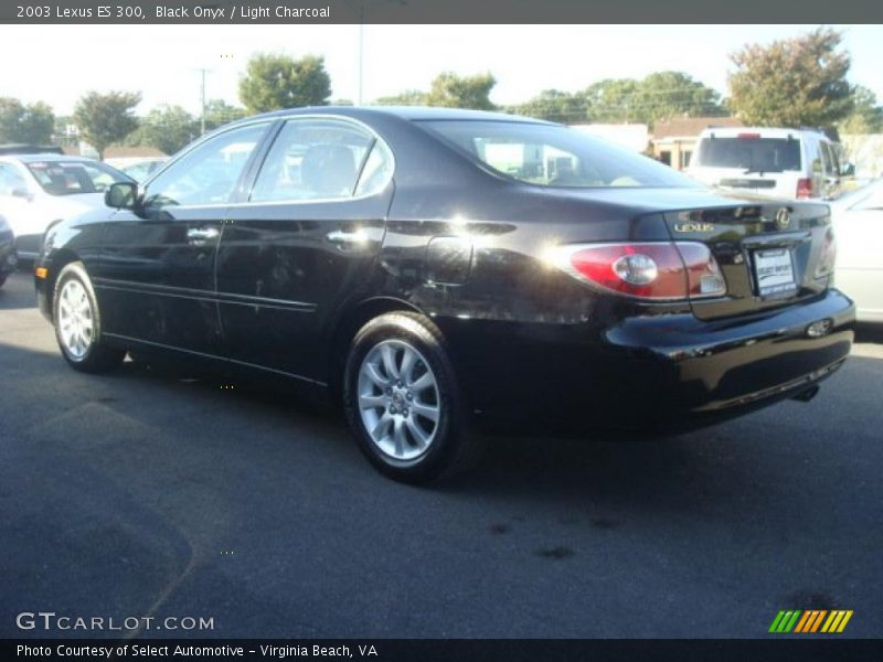 Black Onyx / Light Charcoal 2003 Lexus ES 300