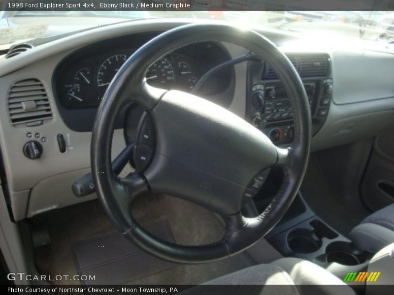 Ebony Black / Medium Graphite 1998 Ford Explorer Sport 4x4