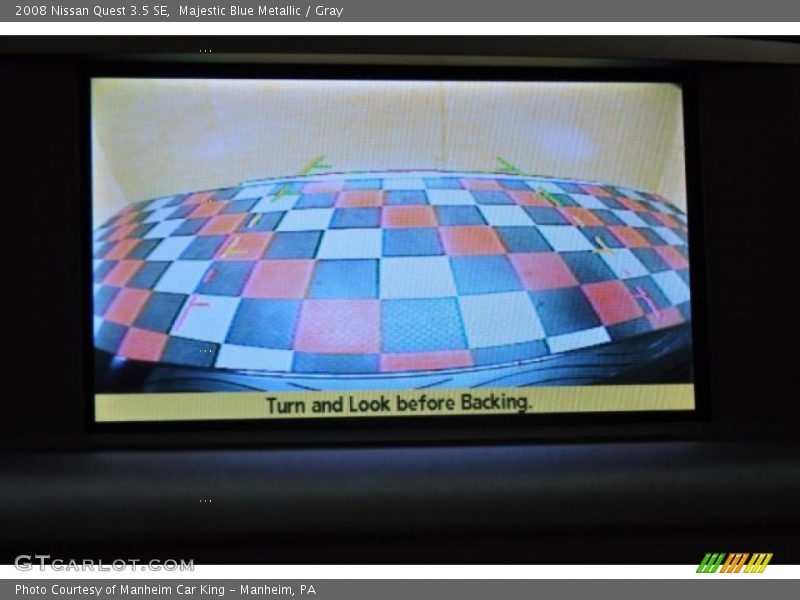 Majestic Blue Metallic / Gray 2008 Nissan Quest 3.5 SE