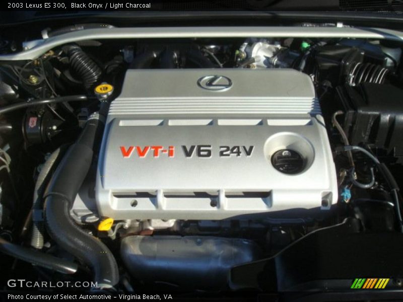 Black Onyx / Light Charcoal 2003 Lexus ES 300