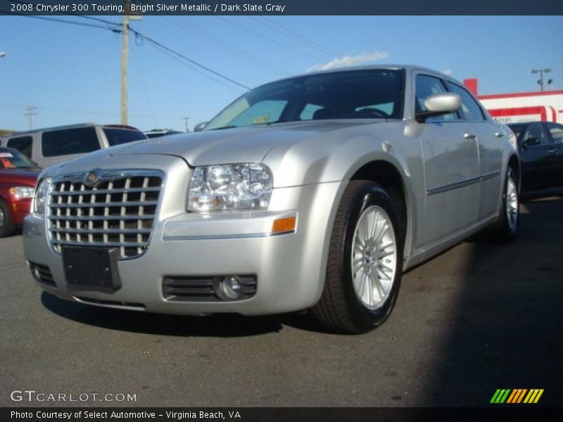 Bright Silver Metallic / Dark Slate Gray 2008 Chrysler 300 Touring