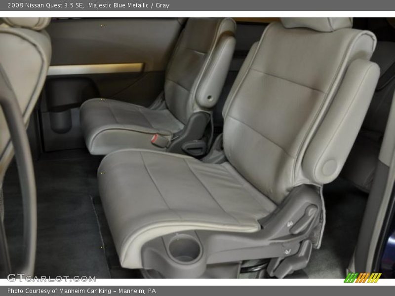 Majestic Blue Metallic / Gray 2008 Nissan Quest 3.5 SE