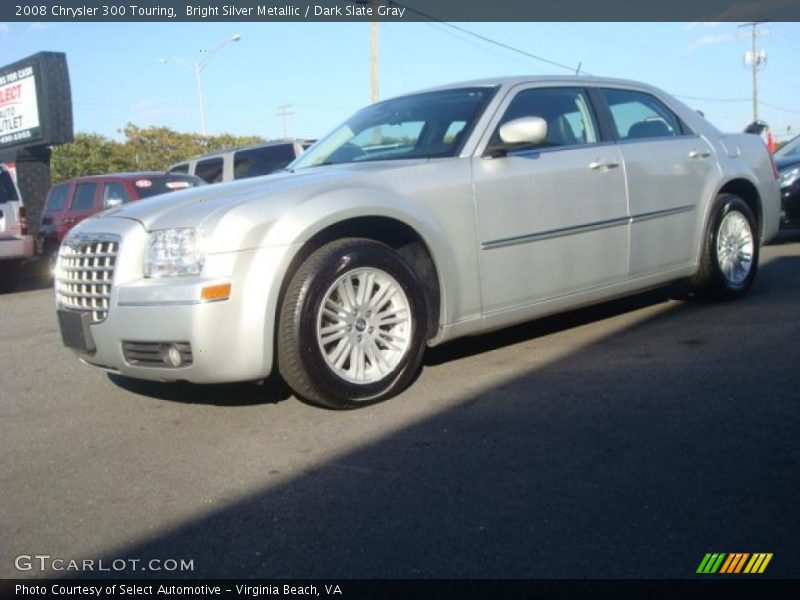 Bright Silver Metallic / Dark Slate Gray 2008 Chrysler 300 Touring