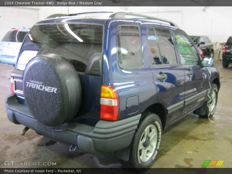 Indigo Blue / Medium Gray 2004 Chevrolet Tracker 4WD