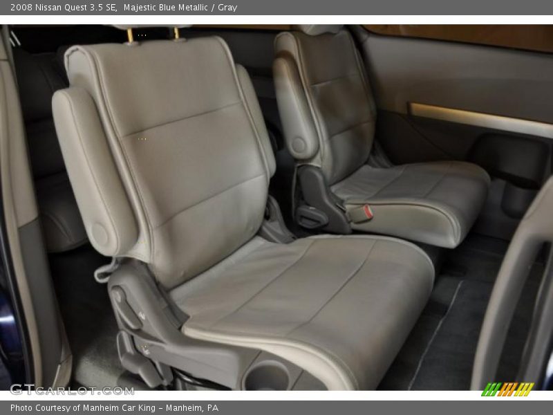 Majestic Blue Metallic / Gray 2008 Nissan Quest 3.5 SE