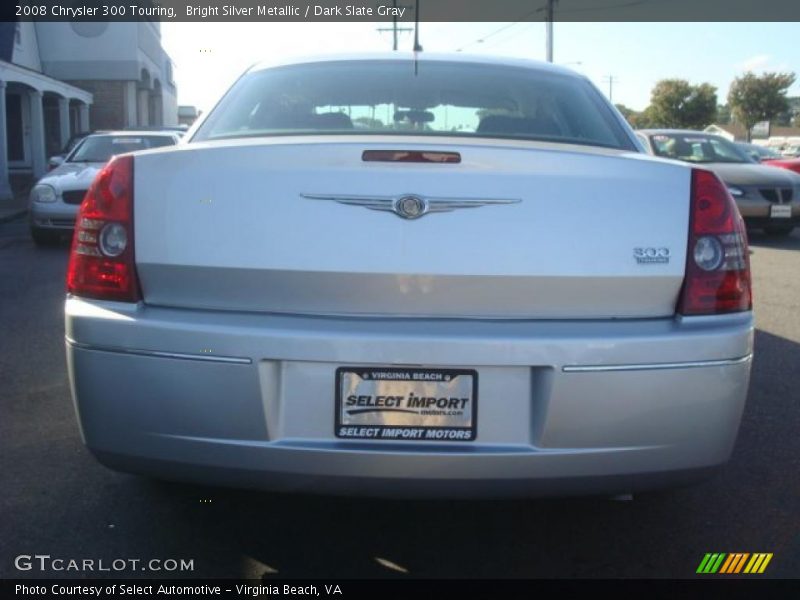 Bright Silver Metallic / Dark Slate Gray 2008 Chrysler 300 Touring