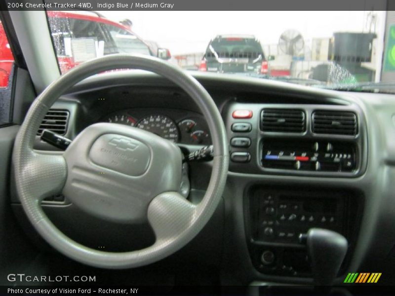 Indigo Blue / Medium Gray 2004 Chevrolet Tracker 4WD