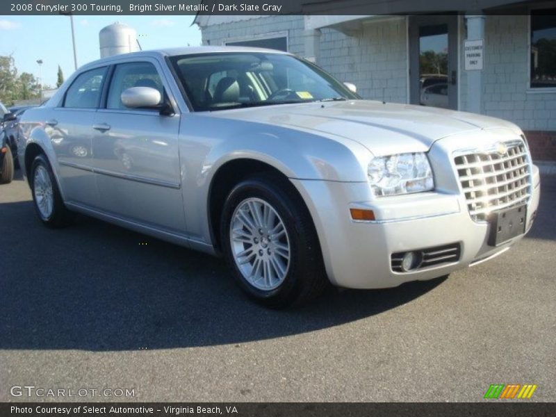 Bright Silver Metallic / Dark Slate Gray 2008 Chrysler 300 Touring