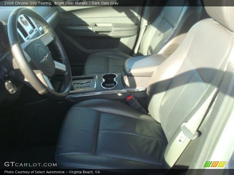 Bright Silver Metallic / Dark Slate Gray 2008 Chrysler 300 Touring