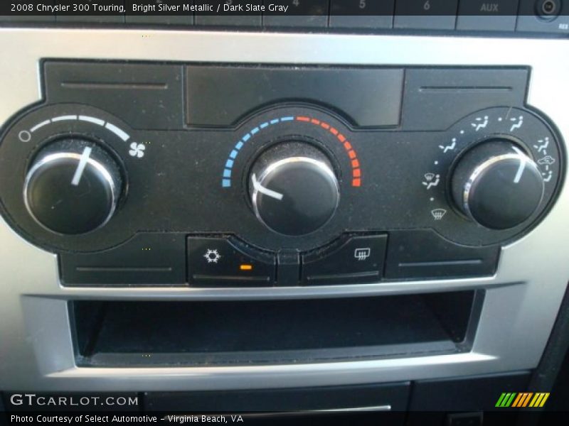 Bright Silver Metallic / Dark Slate Gray 2008 Chrysler 300 Touring