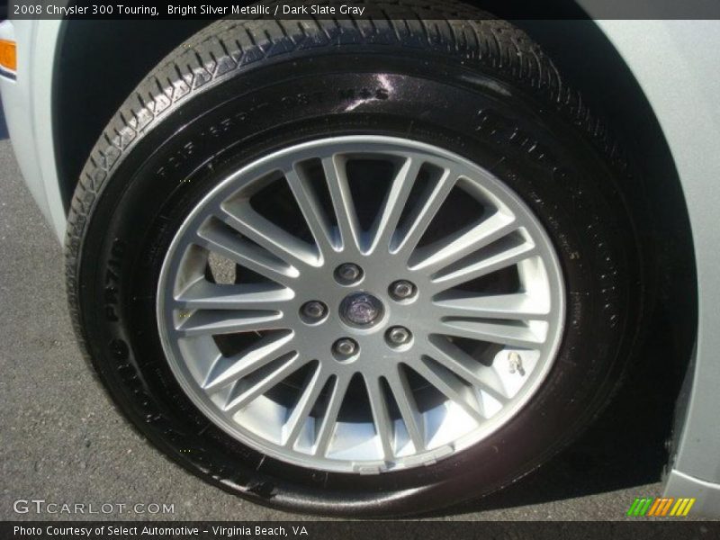 Bright Silver Metallic / Dark Slate Gray 2008 Chrysler 300 Touring