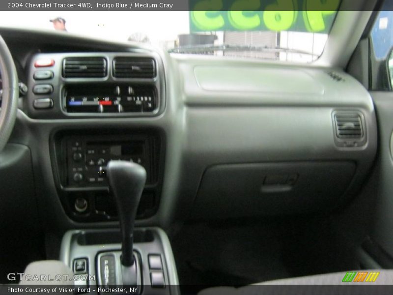 Indigo Blue / Medium Gray 2004 Chevrolet Tracker 4WD