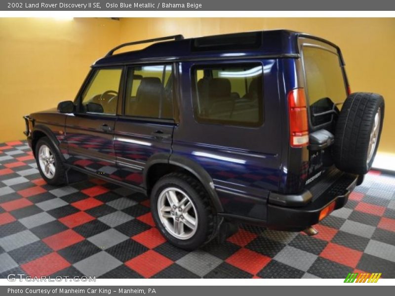 Oslo Blue Metallic / Bahama Beige 2002 Land Rover Discovery II SE