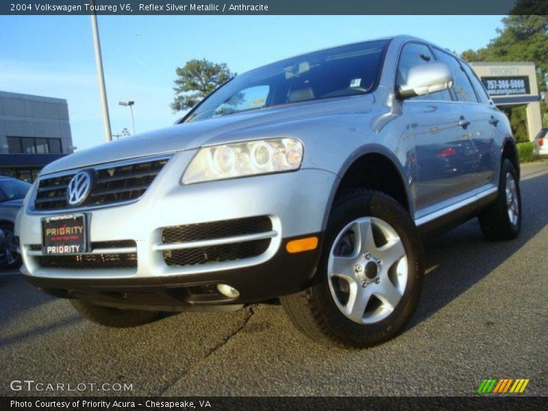 Reflex Silver Metallic / Anthracite 2004 Volkswagen Touareg V6