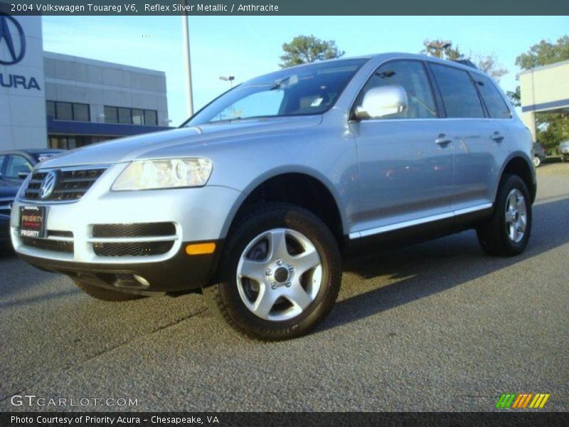 Reflex Silver Metallic / Anthracite 2004 Volkswagen Touareg V6