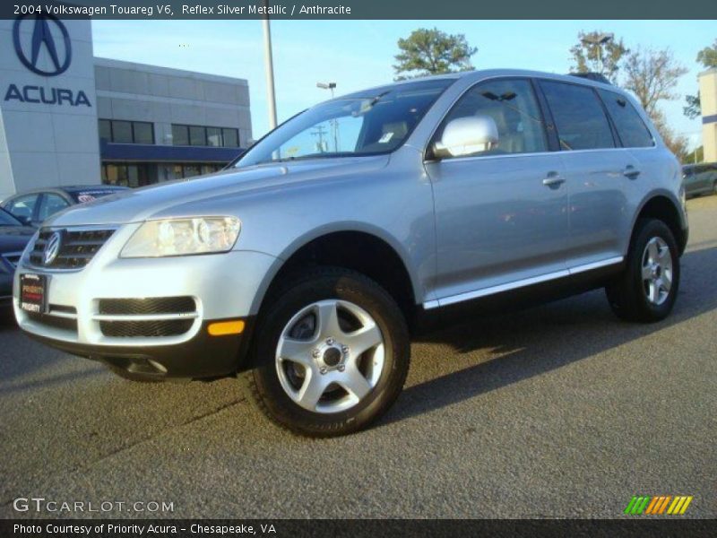Reflex Silver Metallic / Anthracite 2004 Volkswagen Touareg V6