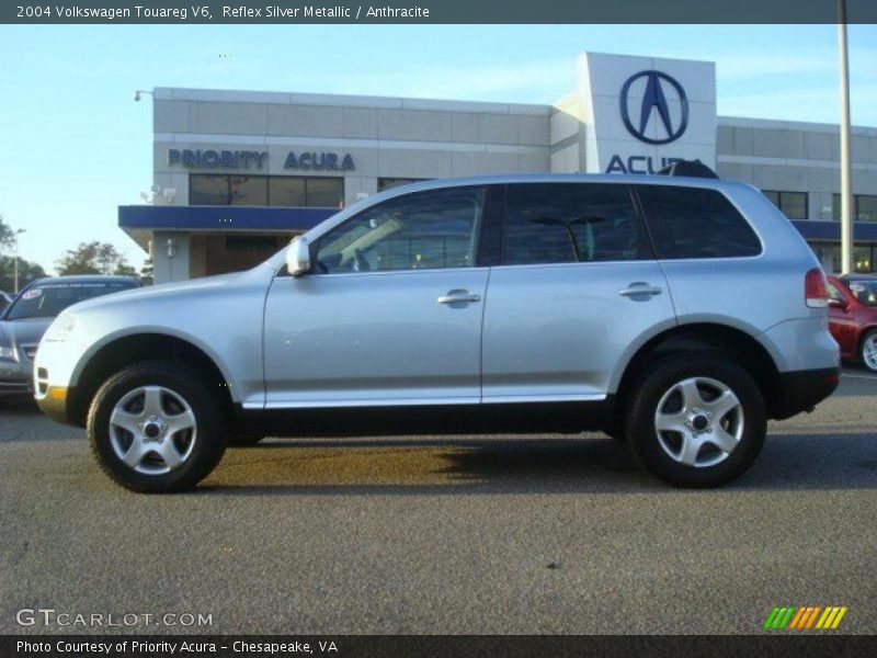 Reflex Silver Metallic / Anthracite 2004 Volkswagen Touareg V6