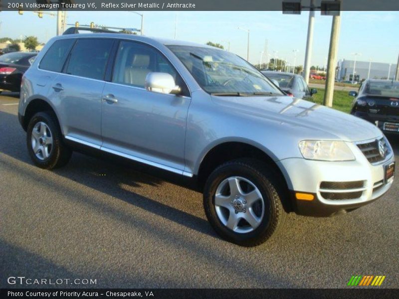 Reflex Silver Metallic / Anthracite 2004 Volkswagen Touareg V6
