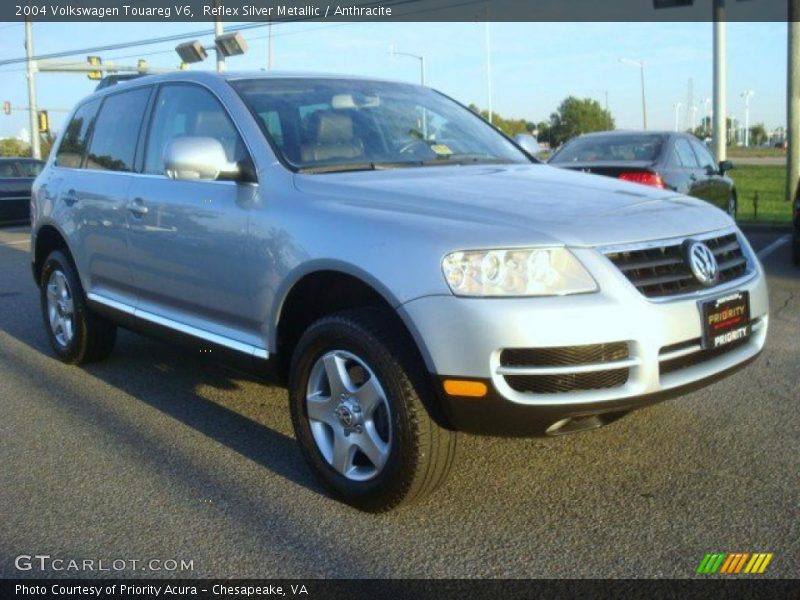 Reflex Silver Metallic / Anthracite 2004 Volkswagen Touareg V6