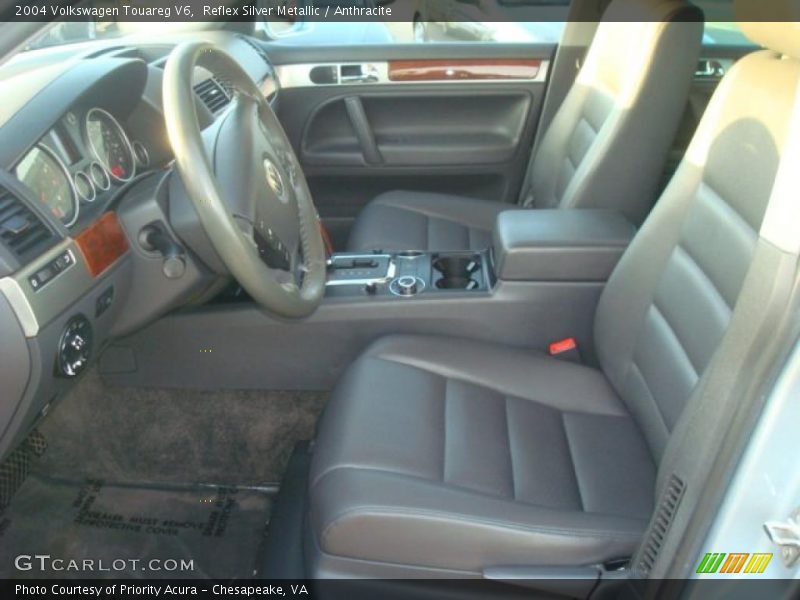 Anthracite Interior - 2004 Touareg V6 