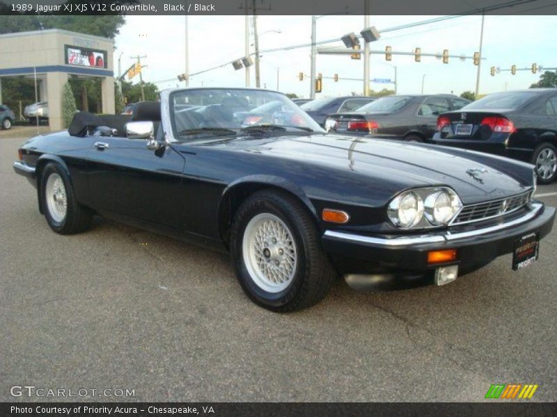  1989 XJ XJS V12 Convertible Black