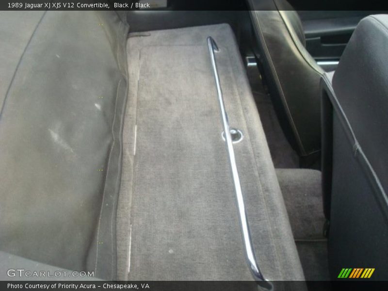  1989 XJ XJS V12 Convertible Black Interior
