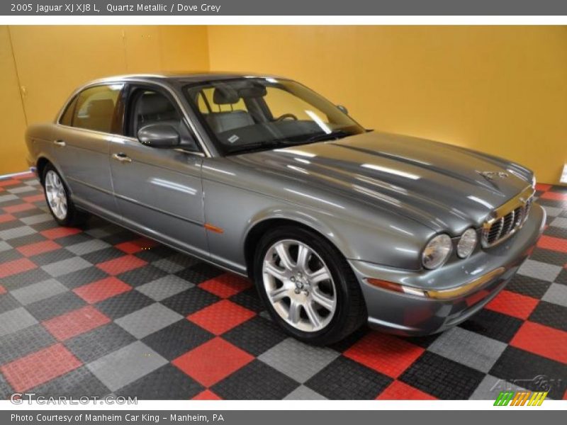 Quartz Metallic / Dove Grey 2005 Jaguar XJ XJ8 L