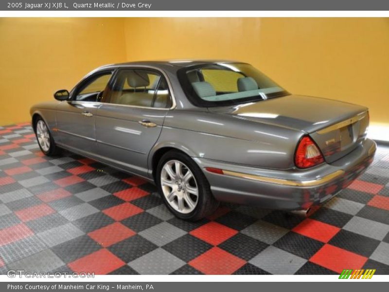 Quartz Metallic / Dove Grey 2005 Jaguar XJ XJ8 L