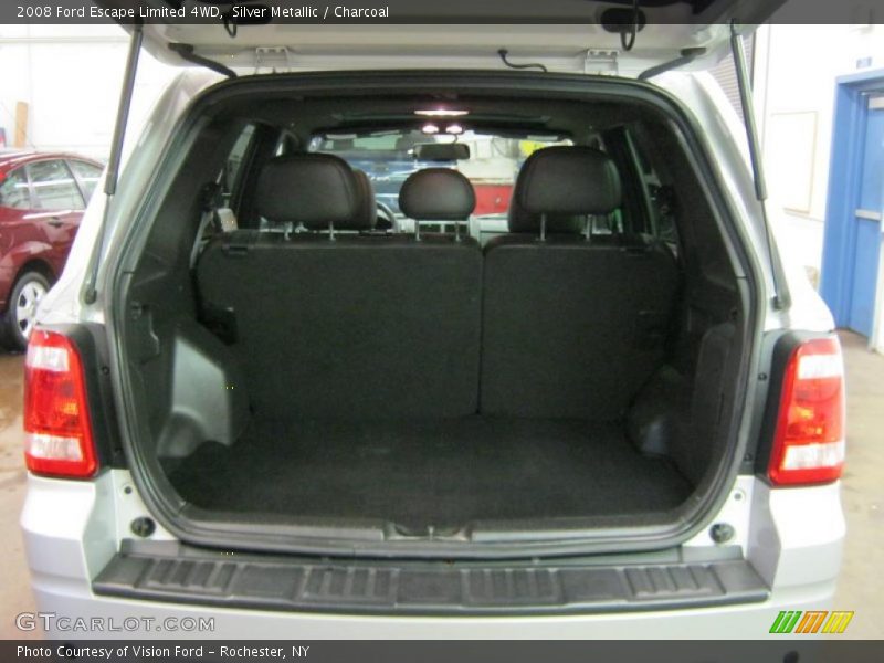 Silver Metallic / Charcoal 2008 Ford Escape Limited 4WD