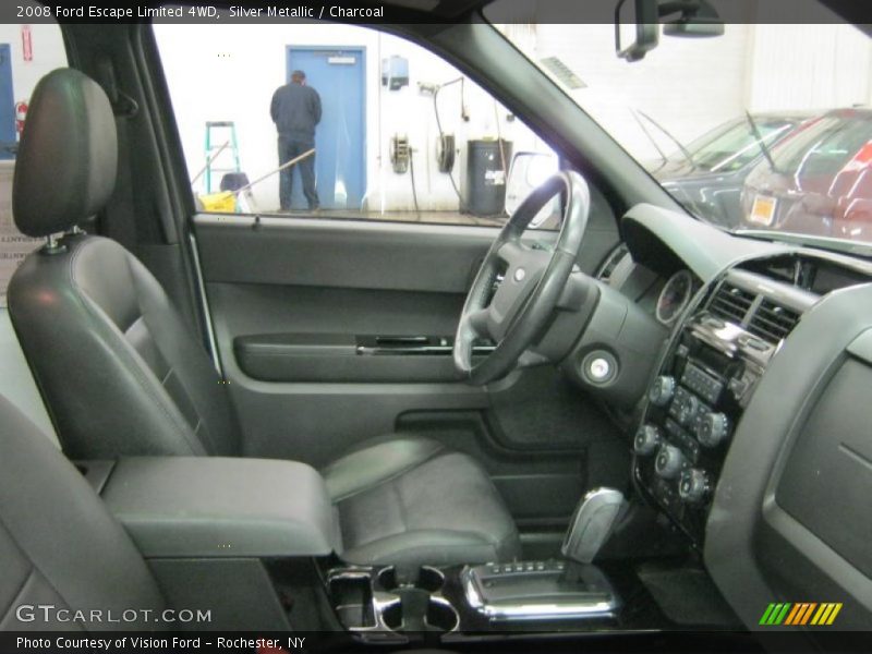 Silver Metallic / Charcoal 2008 Ford Escape Limited 4WD