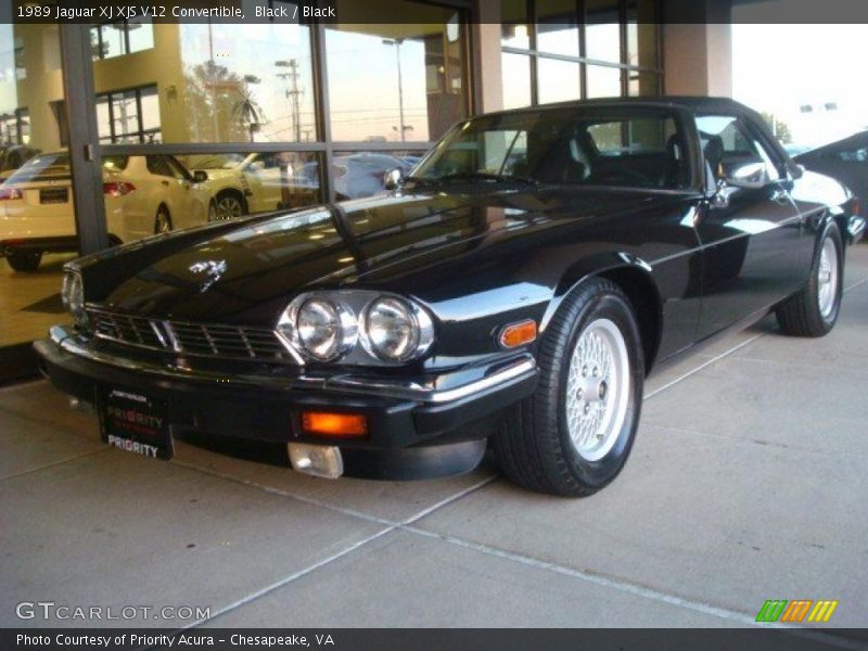 Front 3/4 View of 1989 XJ XJS V12 Convertible