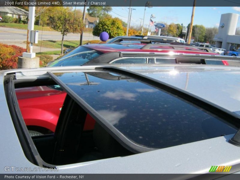 Silver Metallic / Charcoal 2008 Ford Escape Limited 4WD
