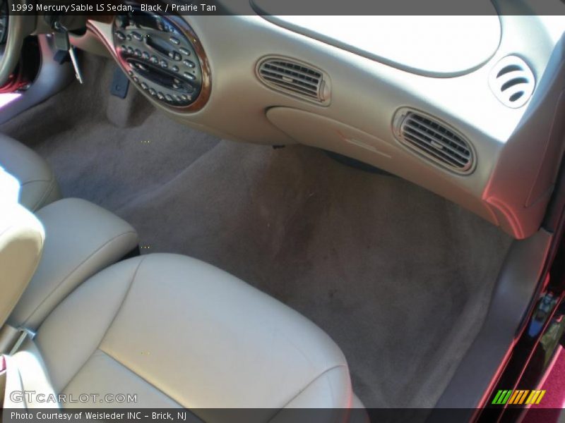 Black / Prairie Tan 1999 Mercury Sable LS Sedan