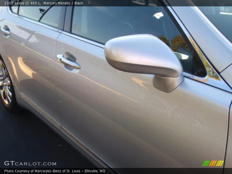 Mercury Metallic / Black 2007 Lexus LS 460 L