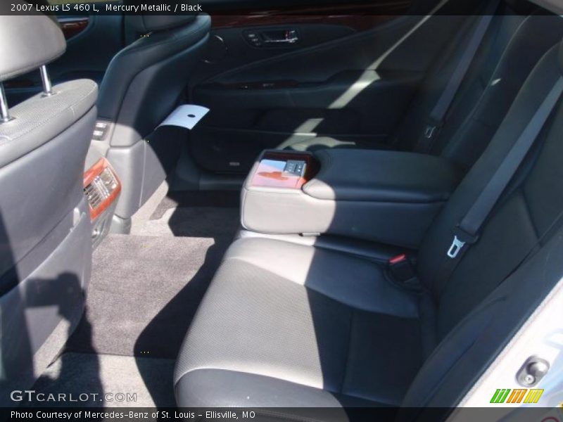 Mercury Metallic / Black 2007 Lexus LS 460 L