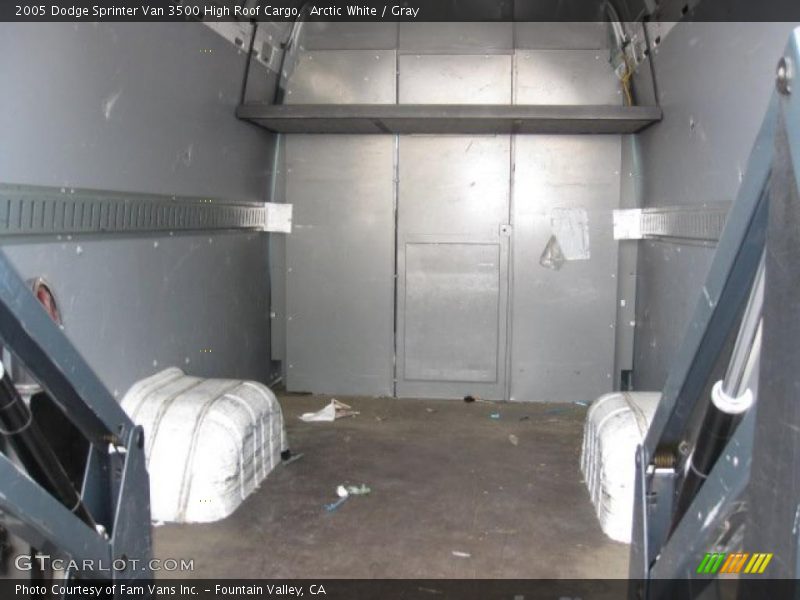 Arctic White / Gray 2005 Dodge Sprinter Van 3500 High Roof Cargo