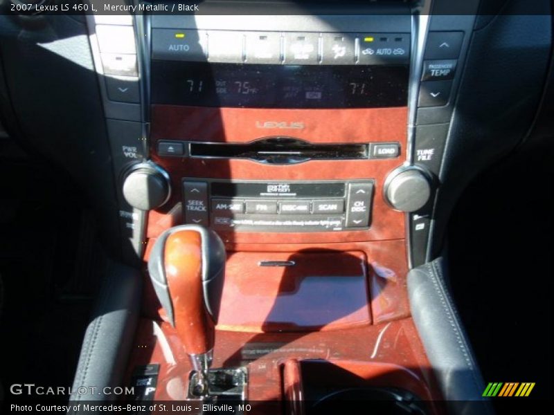Mercury Metallic / Black 2007 Lexus LS 460 L