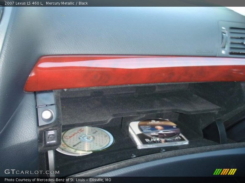 Mercury Metallic / Black 2007 Lexus LS 460 L